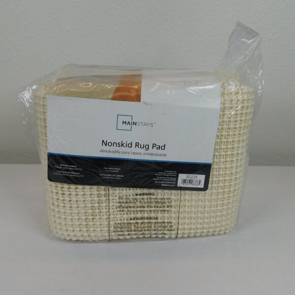 Mainstays Nonskid Rug Pad Fits Rugs Up To 5 ft x 8 ft Cut to Fit New in Package - Picture 5 of 8